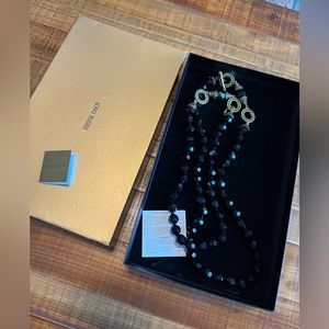 NIB - Heidi Daus “Let me count the ways” toggler set necklace